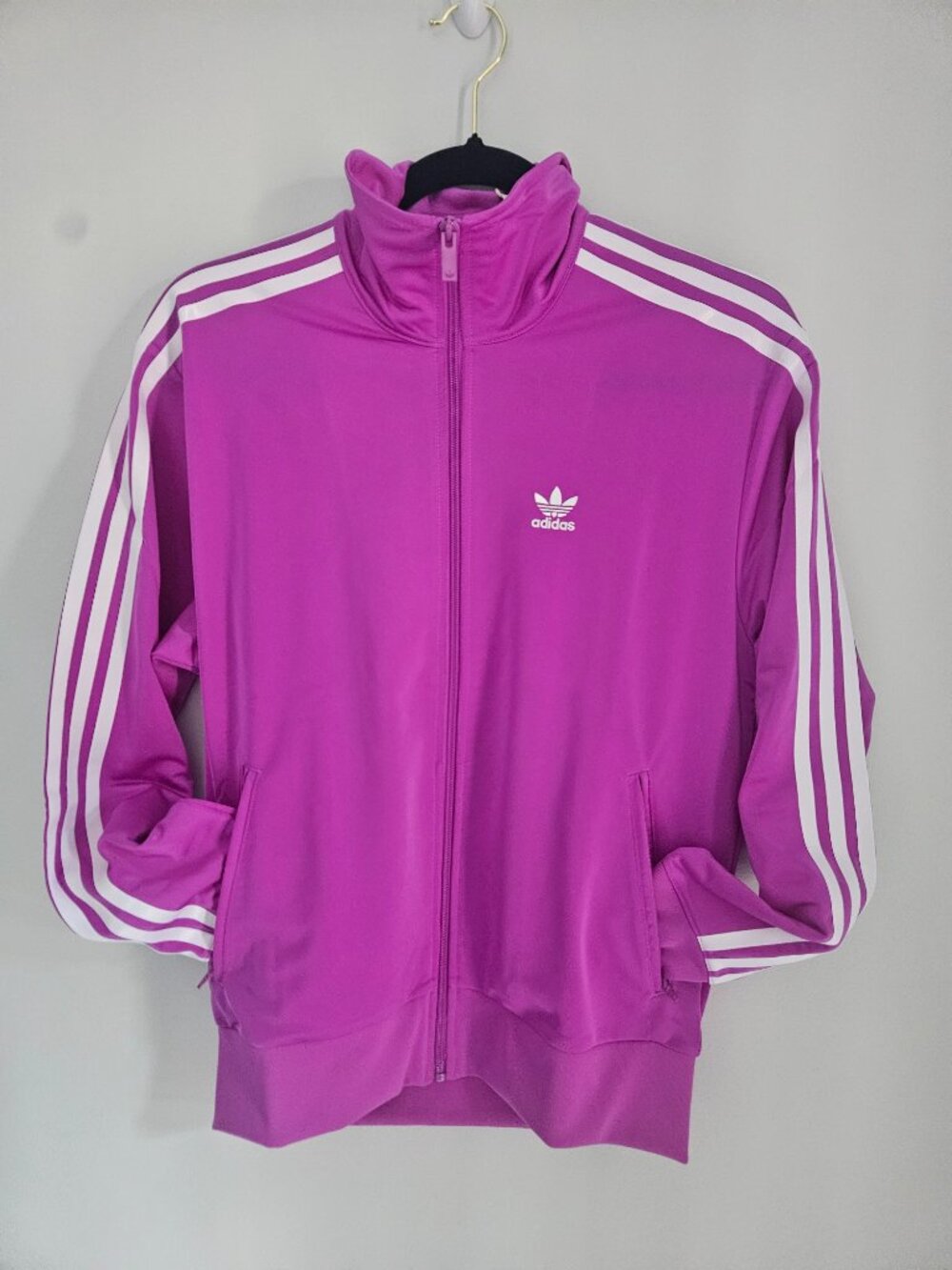 Adidas Originals Firebird Track Jacket Women Purple Burst IY4736-XS Full Zip NWT